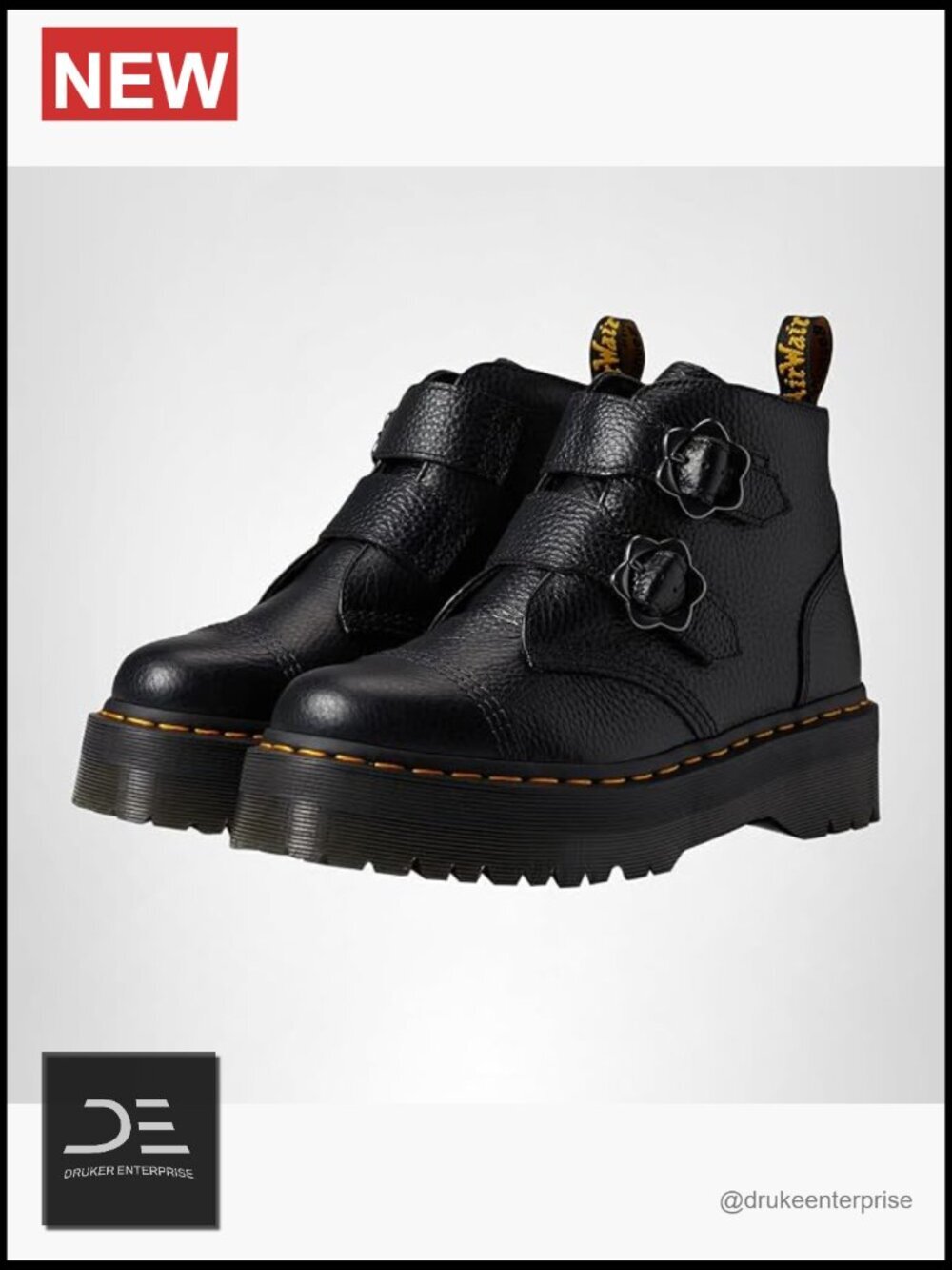 Women's Ankle Boots with Quad Sole, Leather Upper, Goodyear Welt